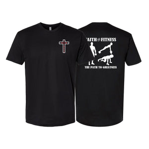 Faith and Fitness Next Level Adult Shirts #8186 A