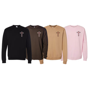 Faith and Fitness Crewneck Sweatshirt #8186 A