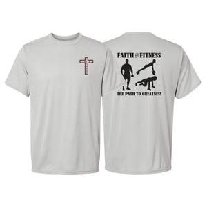 Faith and Fitness Dry Fit Shirts #8186 A
