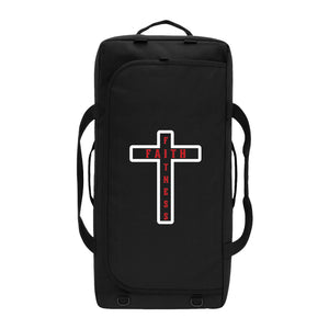Faith and Fitness Giant Rolling Duffel #8186 A