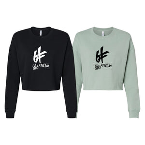 Only4theFam Women's Cropped Crewneck Sweatshirt #8187 A
