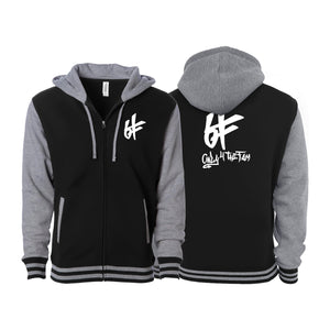 Only4theFam Varsity Zip-Up Hoodies #8187 B