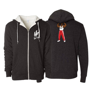 Only4theFam Sherpa Lined Zip-Up Hoodie #8187 D