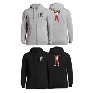 Only4theFam Zip-Up Hoodies #8187 D