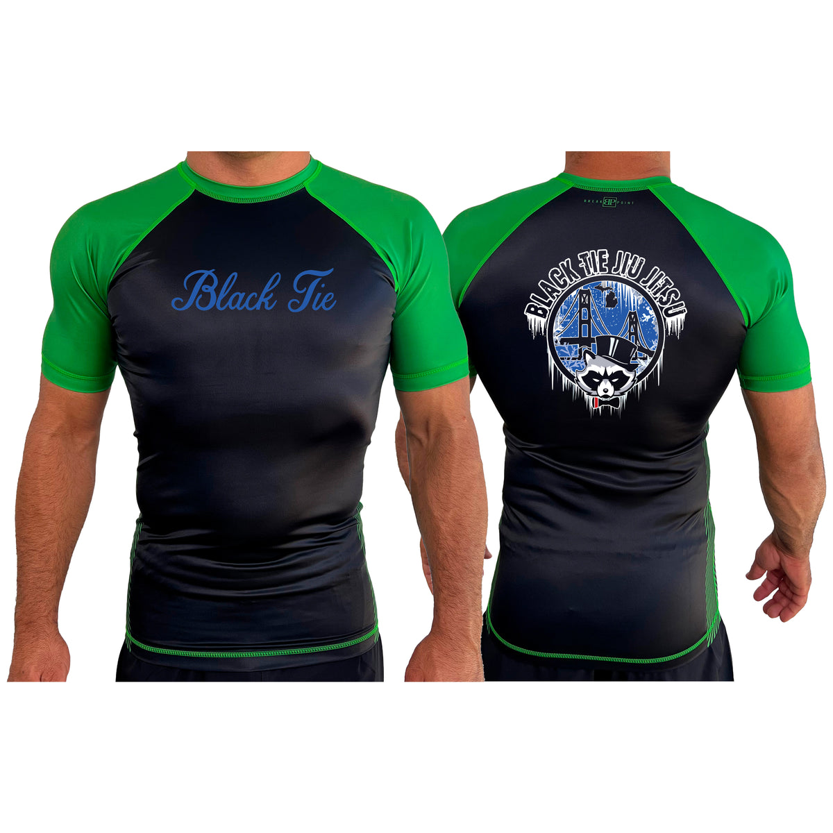 Hayastan Grappling Academy All Black Ranked Short Sleeve Rash Guards #8188 A