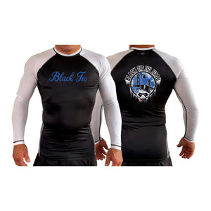 Hayastan Grappling Academy All Black Ranked Long Sleeve Rash Guards #8188 A