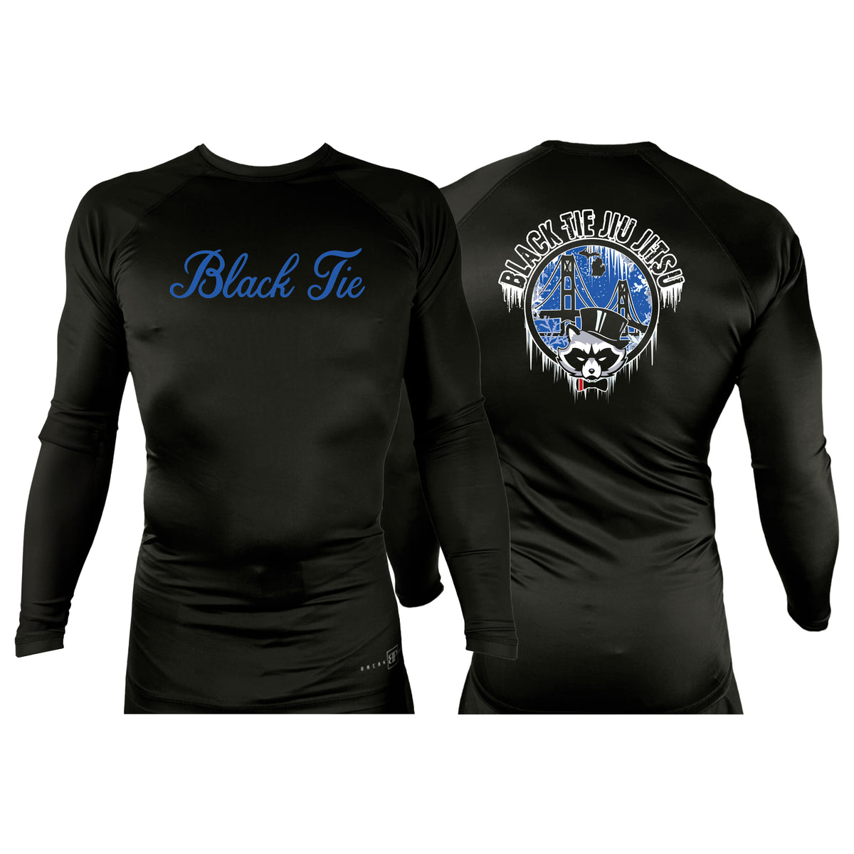 Hayastan Grappling Academy All Black Rash Guards Long Sleeves #8188 A