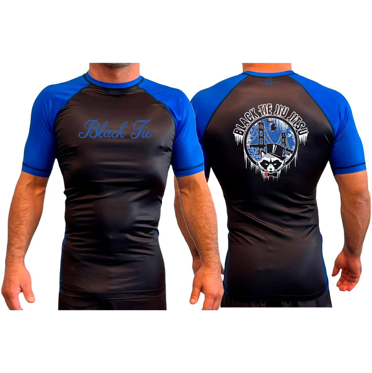 Hayastan Grappling Academy All Black Ranked Short Sleeve Rash Guards #8188 A