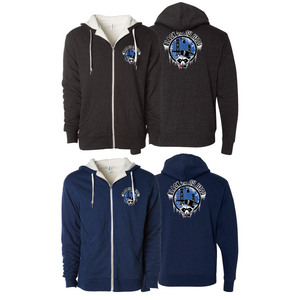 Hayastan Grappling Academy Sherpa Lined Zip-Up Hoodie #8188 A