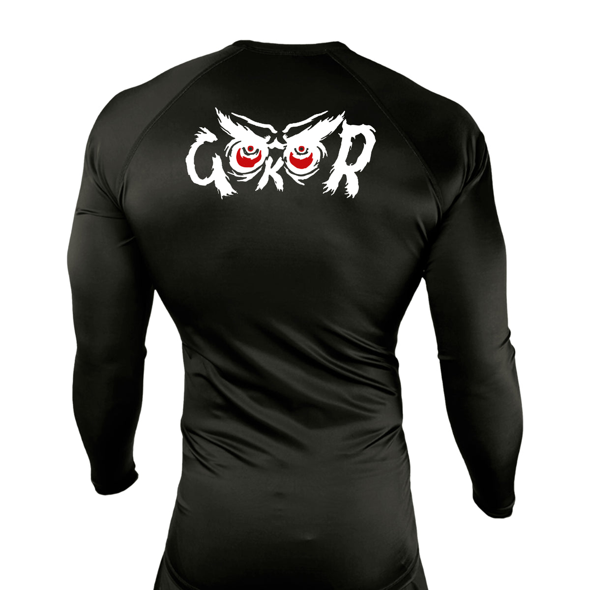 Hayastan Grappling Academy All Black Rash Guards Long Sleeves #8188 B