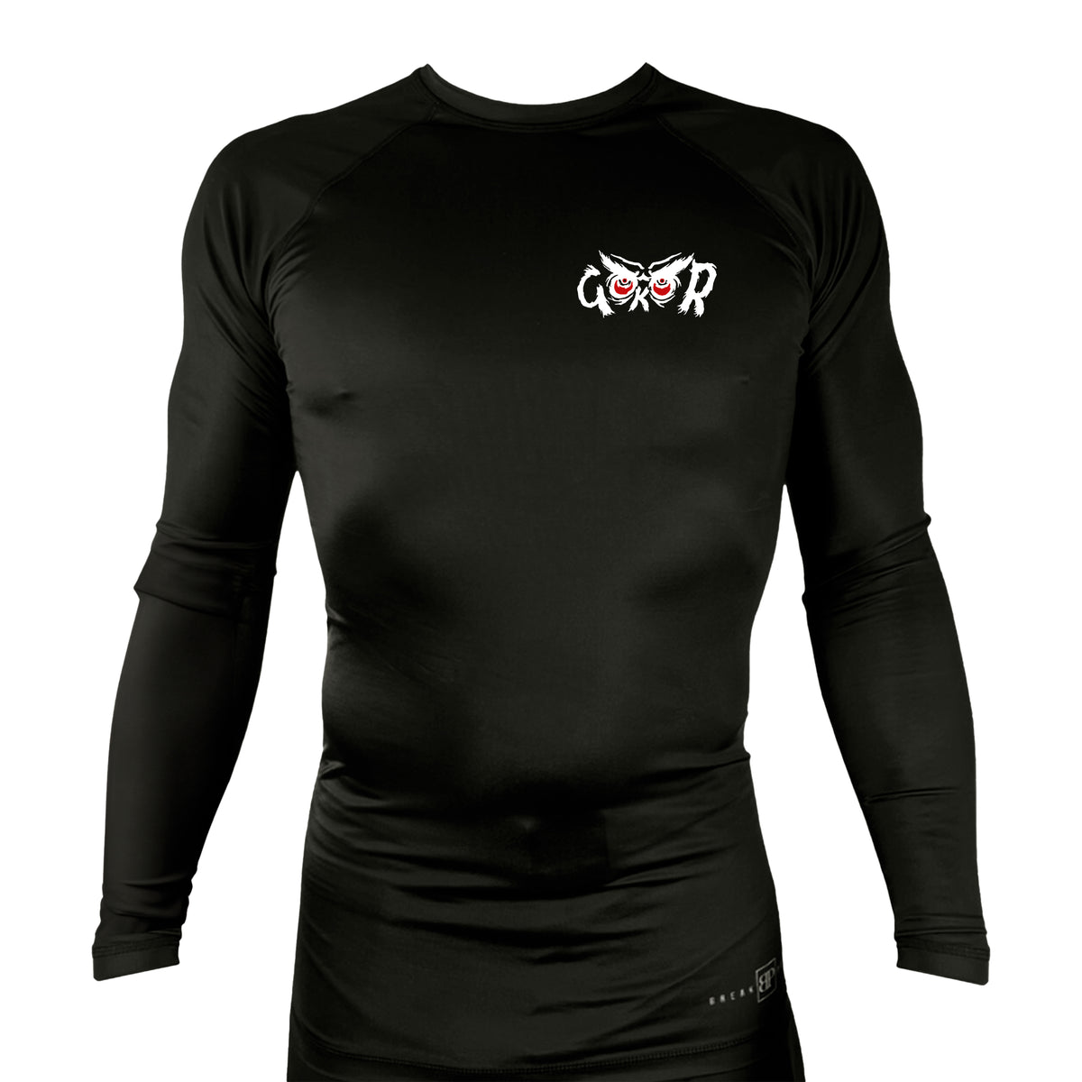 Hayastan Grappling Academy All Black Rash Guards Long Sleeves #8188 B