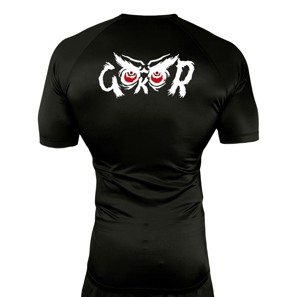 Hayastan Grappling Academy All Black Rash Guards Short Sleeves #8188 B