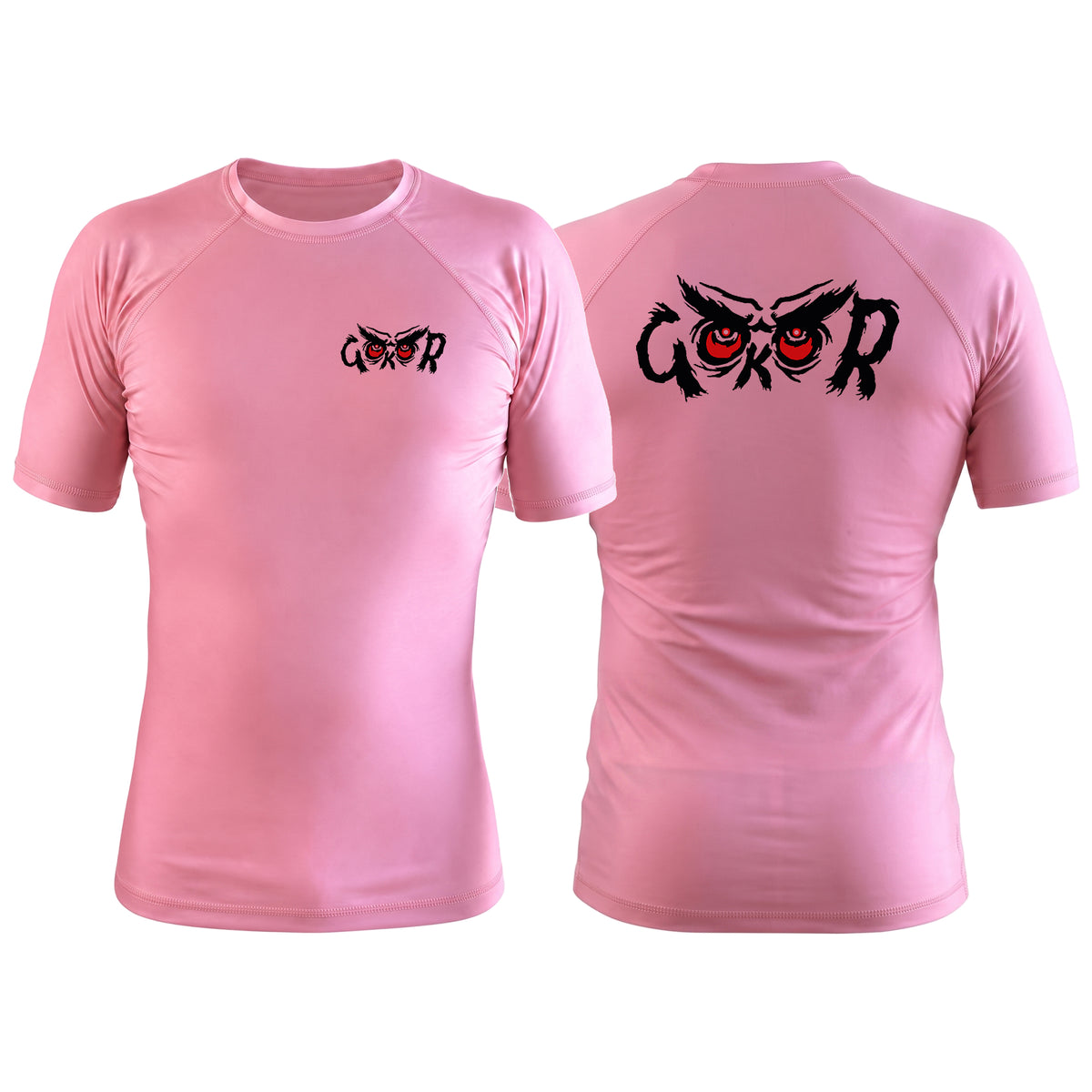 Hayastan Grappling Academy Pink Rash Guards Short Sleeve #8188 B