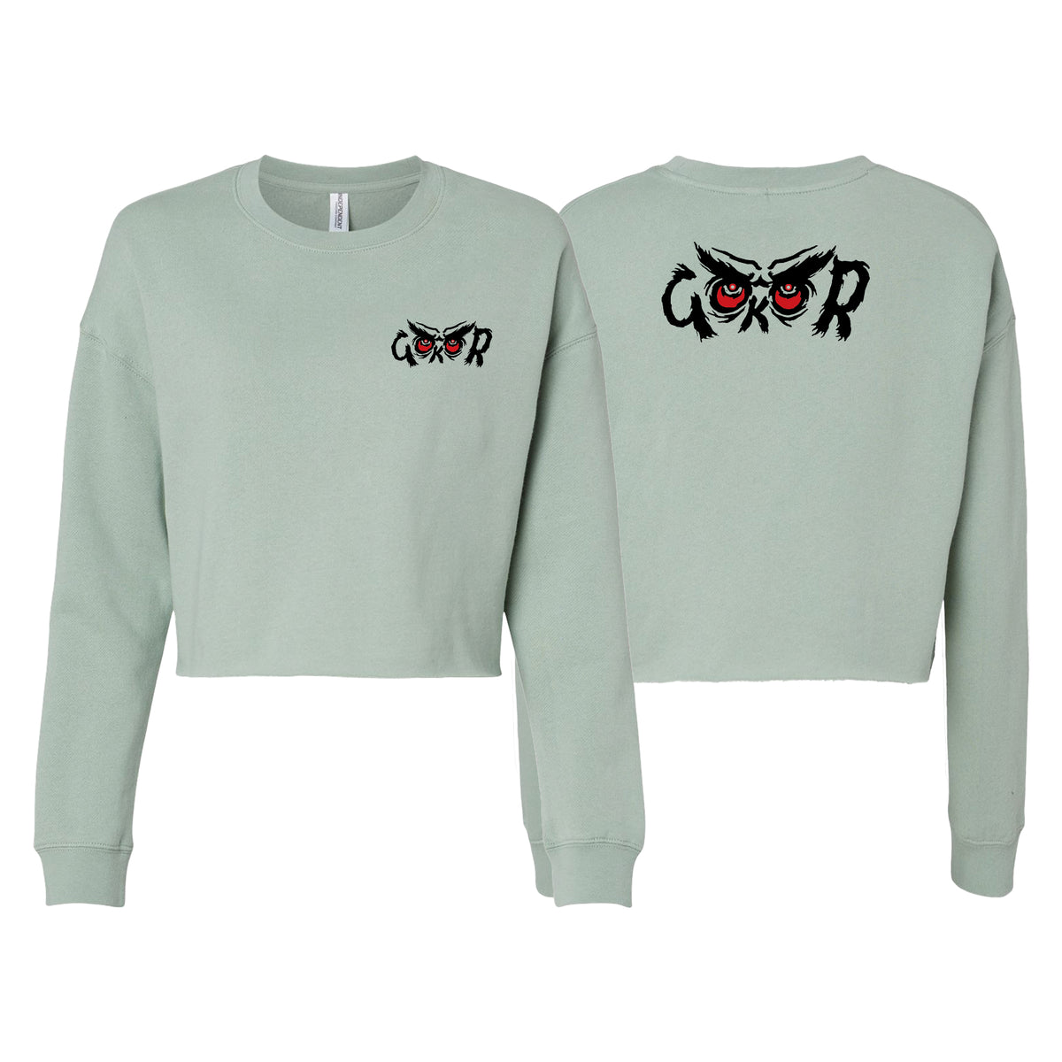 Hayastan Grappling Academy Women's Cropped Crewneck Sweatshirt #8188 B