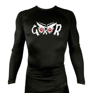 Hayastan Grappling Academy All Black Rash Guards Long Sleeves #8188 C