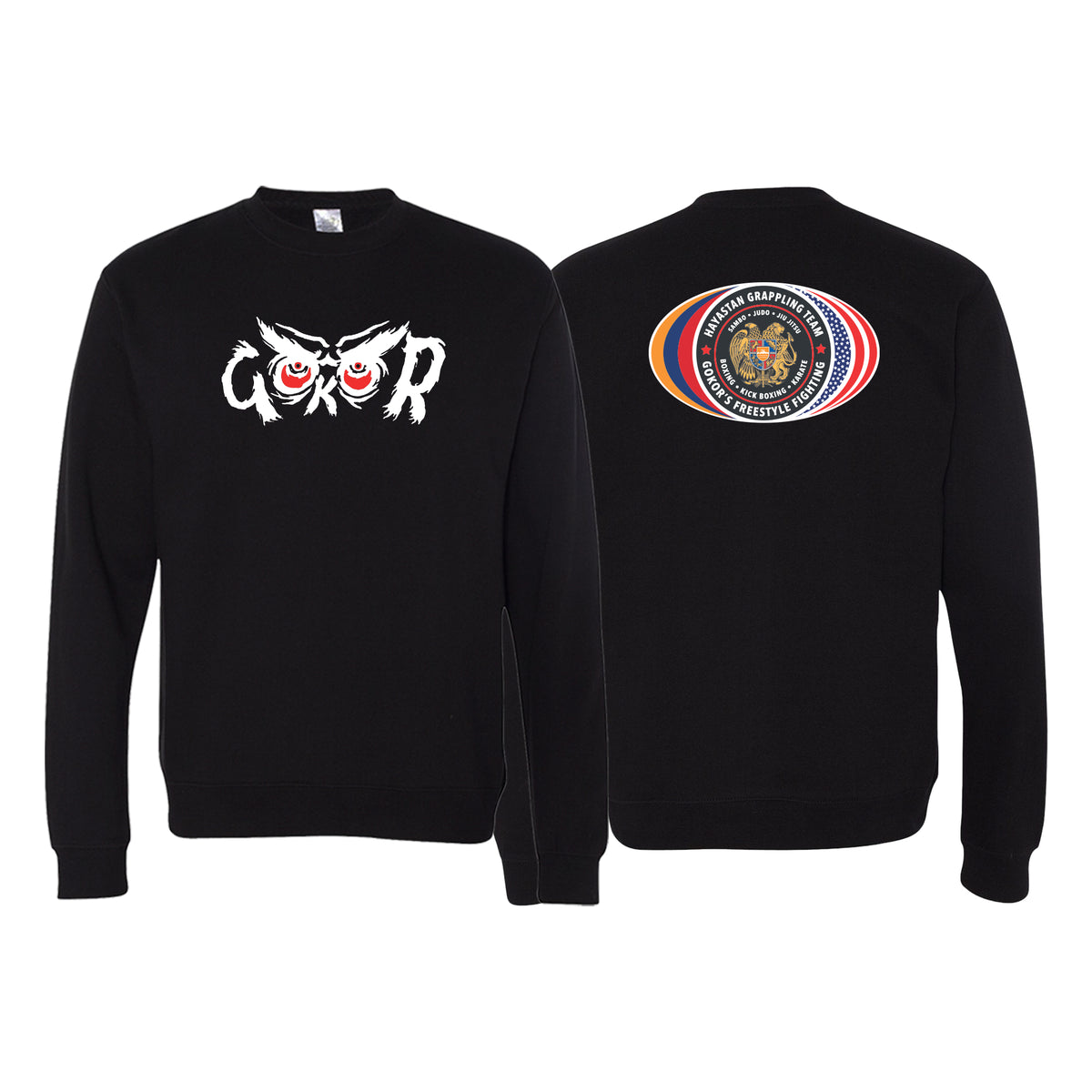 Hayastan Grappling Academy Crewneck Sweatshirt #8188 C