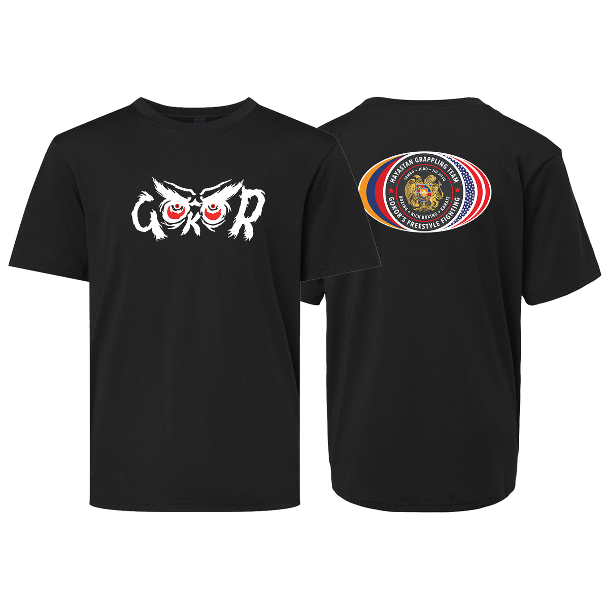 Hayastan Grappling Academy Dry Fit Kids Shirts #8188 C