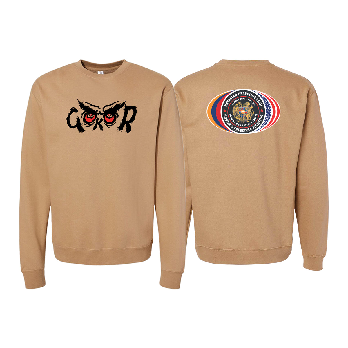 Hayastan Grappling Academy Crewneck Sweatshirt #8188 C