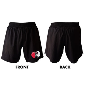 Warrior Elite BJJ All Black Shorts 2.0 #8189 A