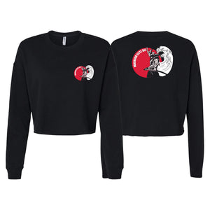 Warrior Elite BJJ Women's Cropped Crewneck Sweatshirt #8189 A