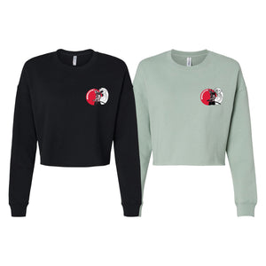 Warrior Elite BJJ Women's Cropped Crewneck Sweatshirt #8189 A