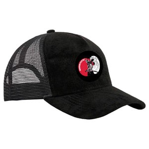 Warrior Elite BJJ Suede Trucker Hat #8189 A