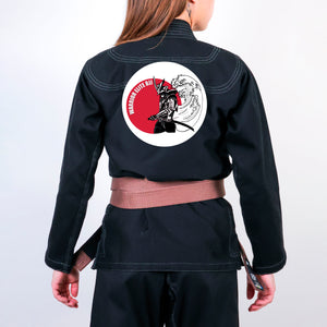 Warrior Elite BJJ Academy Women's Gi - Black #1674 A