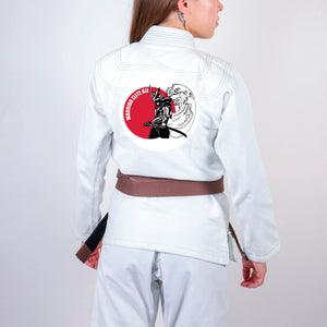 Warrior Elite BJJ Academy Women's Gi - White #1674 A