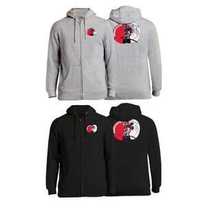 Warrior Elite BJJ Zip-Up Hoodies #8189 A