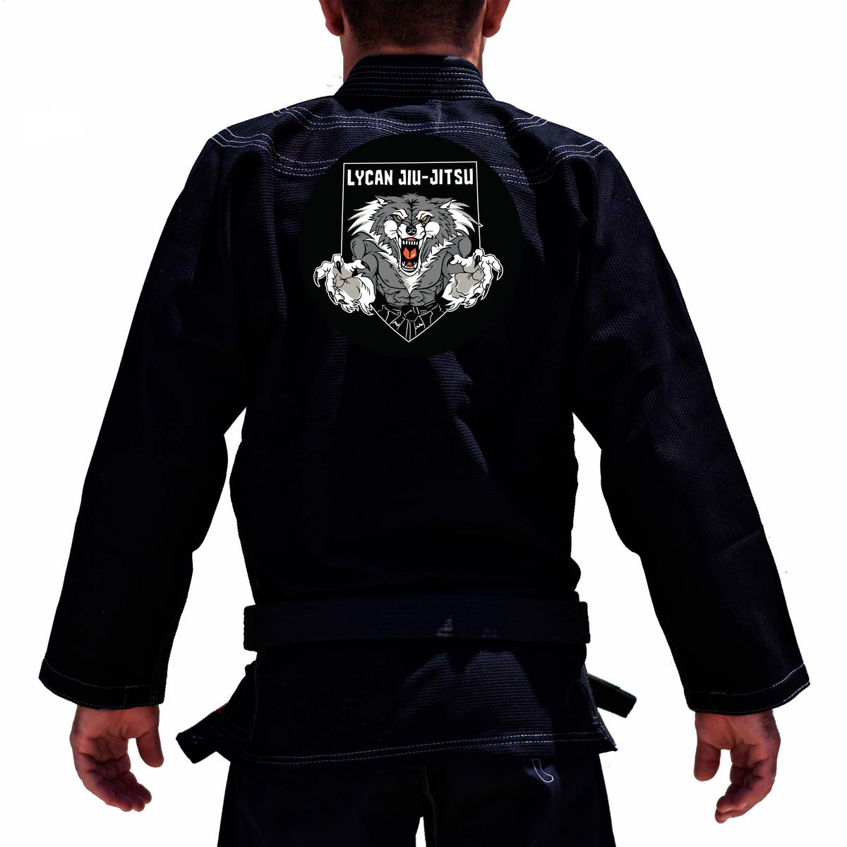 Lycan Jiu Jitsu Academy Kids Gi - Black #1756 A – Break Point FC
