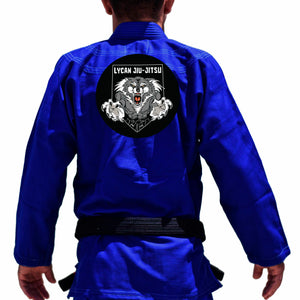 Lycan Jiu Jitsu Academy Adults Gi - Blue #1756 A