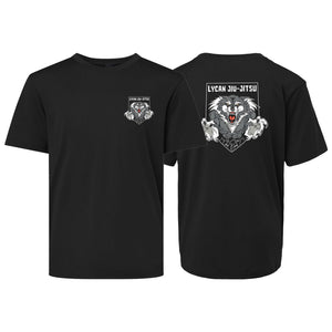 Lycan Jiu Jitsu Dry Fit Kids Shirts #8190 A