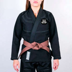 Lycan Jiu Jitsu Academy Women's Gi - Black #1756 A