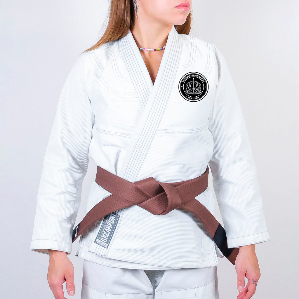 Warriors Garden JJ Academy Women's Gi - White #1759 A