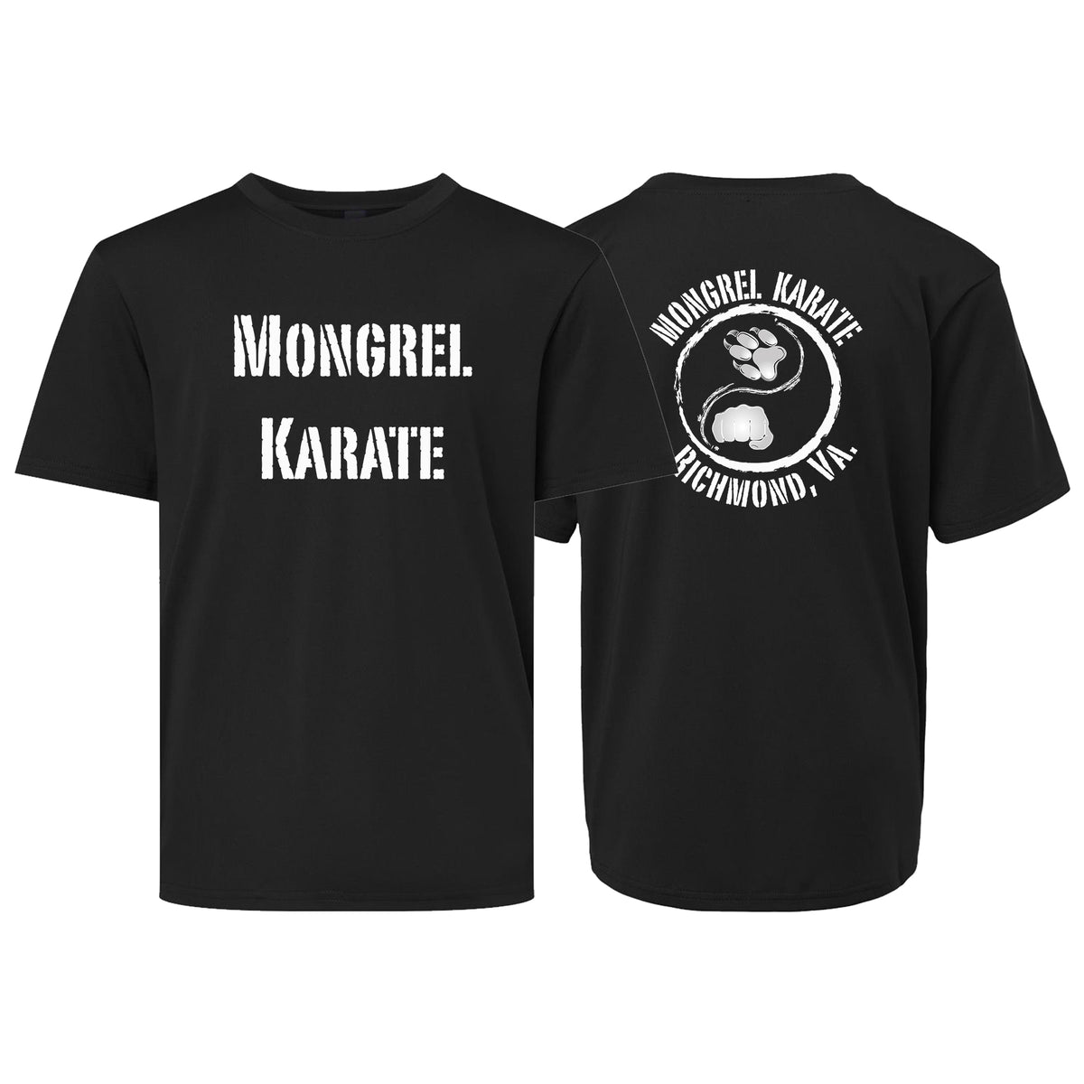 Mongrel MA Dry Fit Kids Shirts #8194 A (Karate)