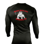 Mongrel MA All Black Rash Guards Long Sleeves #8194 J