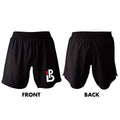 Positive Balance Jiu Jitsu All Black Shorts 2.0 #8195 A