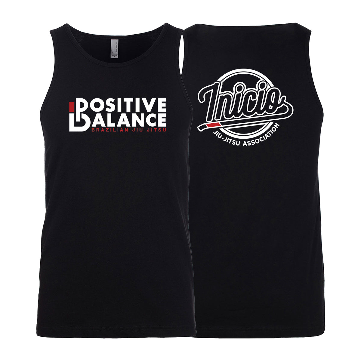 Positive Balance Jiu Jitsu Next Level Tank Tops #8195 A