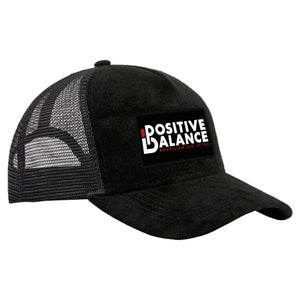 Positive Balance Jiu Jitsu Suede Trucker Hat #8195 A