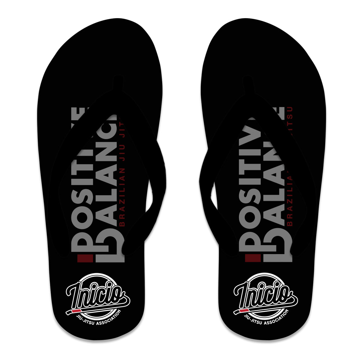 Positive Balance Jiu Jitsu Flip Flops #8195 A