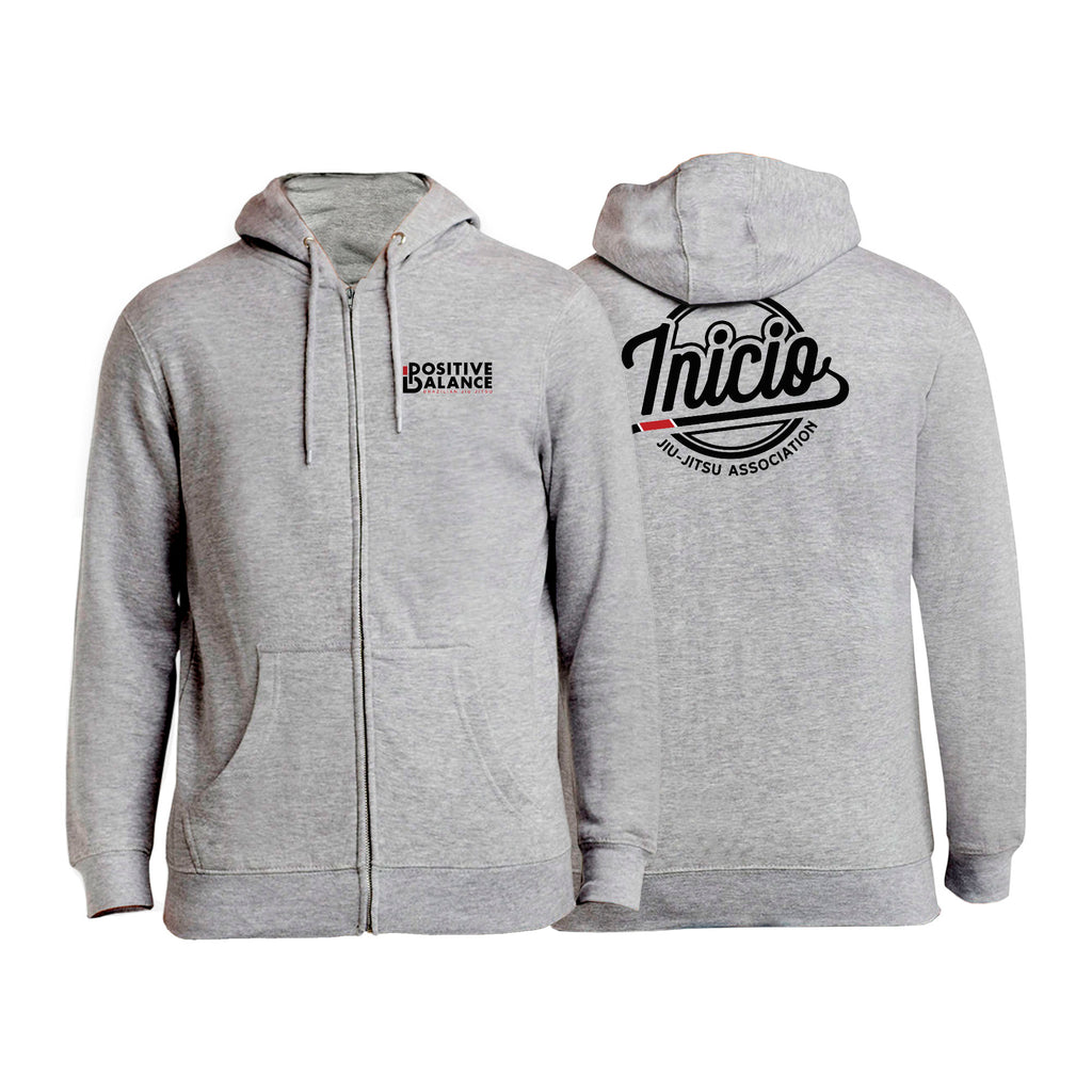 Positive Balance Jiu Jitsu Zip-Up Hoodies #8195 B