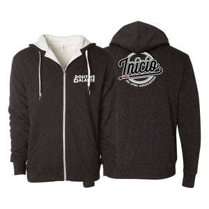 Positive Balance Jiu Jitsu Sherpa Lined Zip-Up Hoodie #8195 B