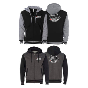 Positive Balance Jiu Jitsu Varsity Zip-Up Hoodies #8195 B