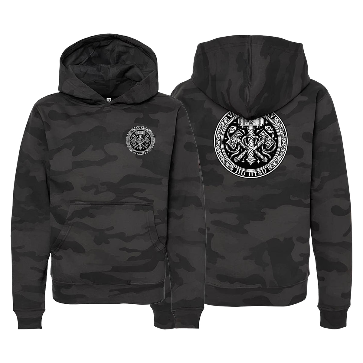 Viking Family BJJ Academy Sweater Kids Hoodie #8196 A
