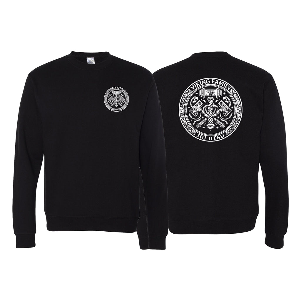 Viking Family BJJ Crewneck Sweatshirt #8196 A
