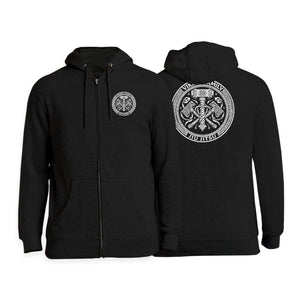 Viking Family BJJ Zip-Up Hoodies #8196 A