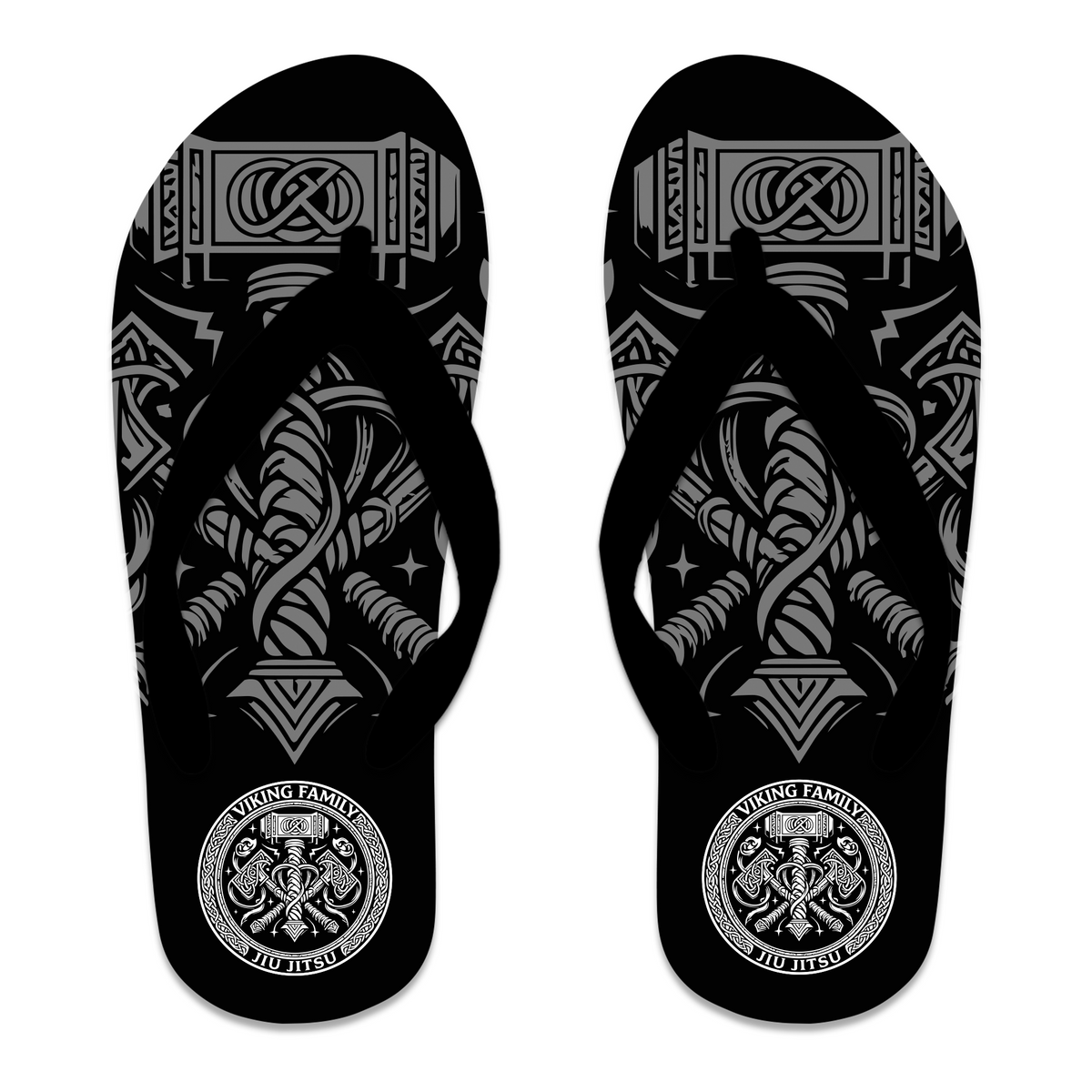 Viking Family BJJ Flip Flops #8196 A