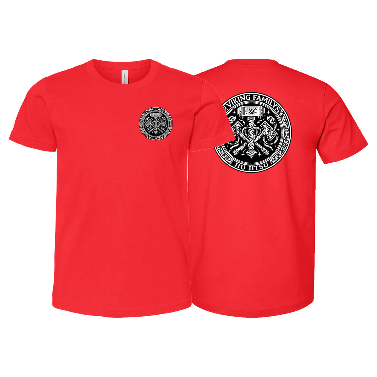 Viking Family BJJ Kids Shirts #8196 A
