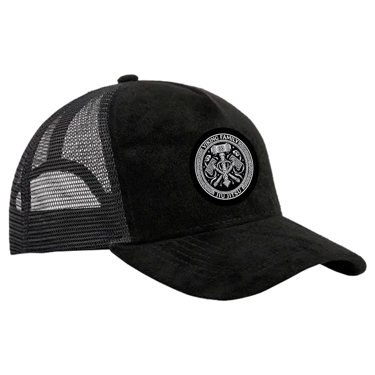 Viking Family BJJ Suede Trucker Hat #8196 A