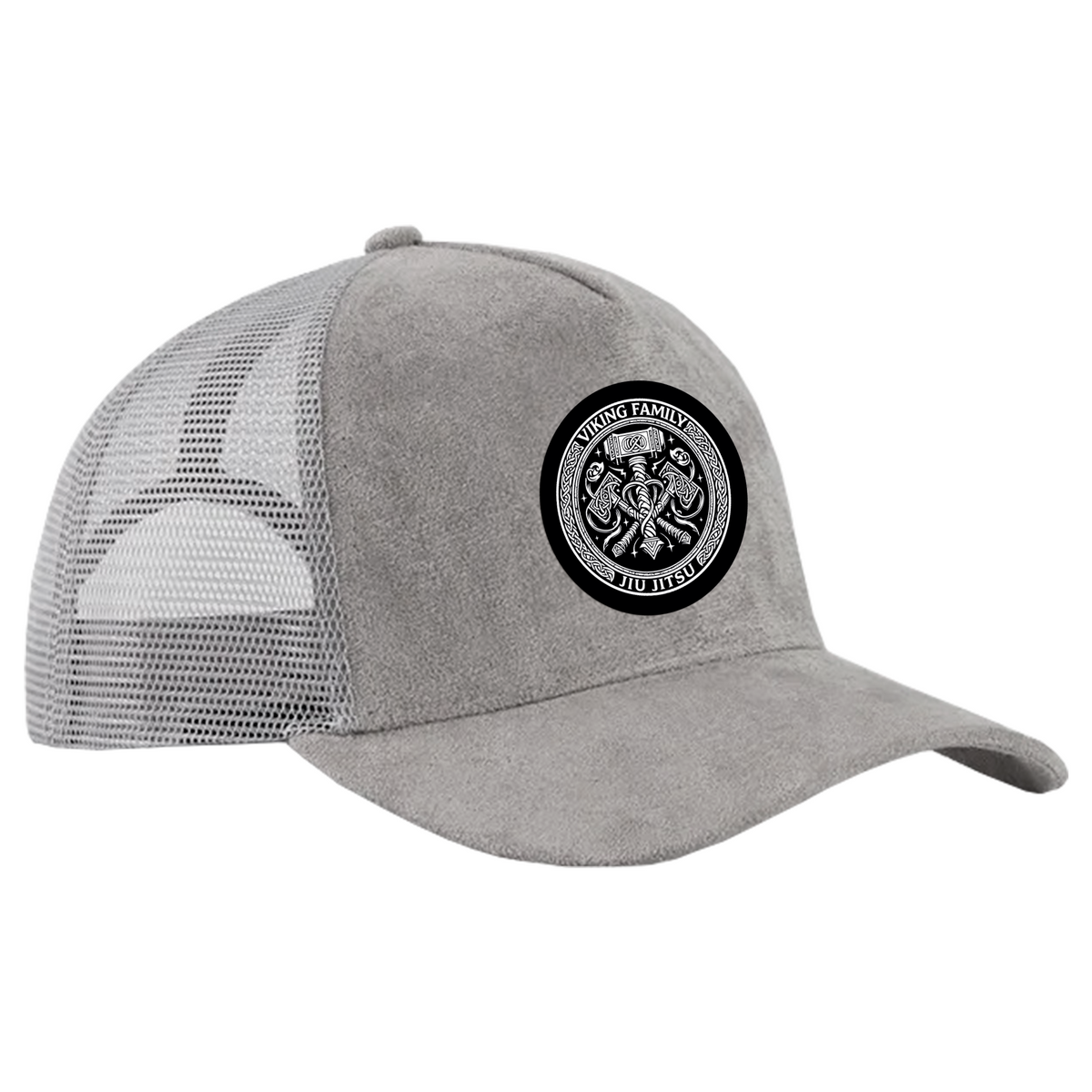 Viking Family BJJ Suede Trucker Hat #8196 A